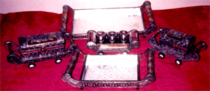 [ MUKHWAS SERVING TROLLY ]